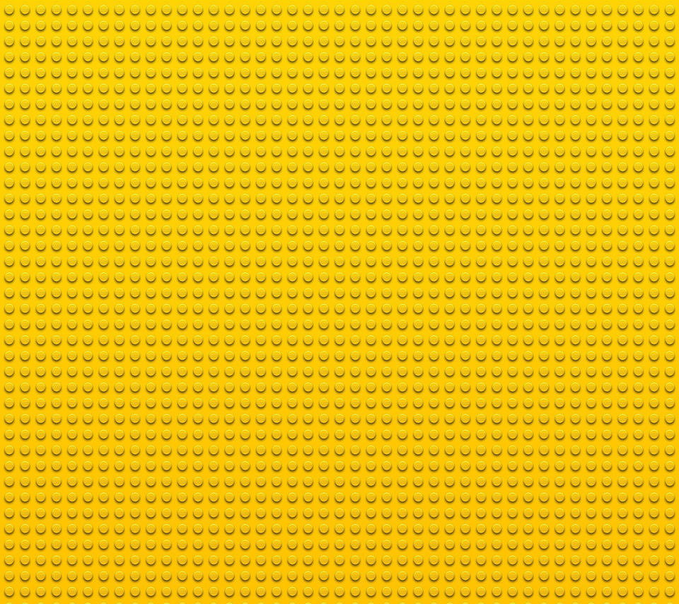 黄色いレゴブロック スマホ壁紙