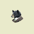 渋いクマのイラスト iPhone5 スマホ用壁紙