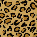 イラストの豹柄パターン iPhone壁紙