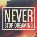 NEVER STOP DREAMING iPhone5壁紙