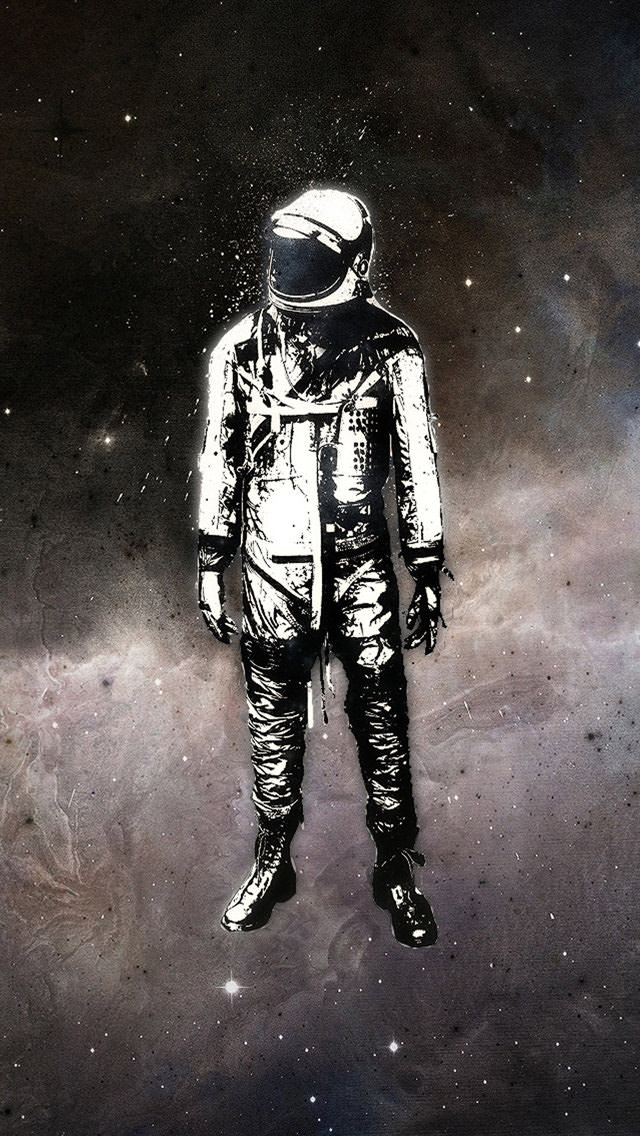 宇宙飛行士 iPhone5壁紙