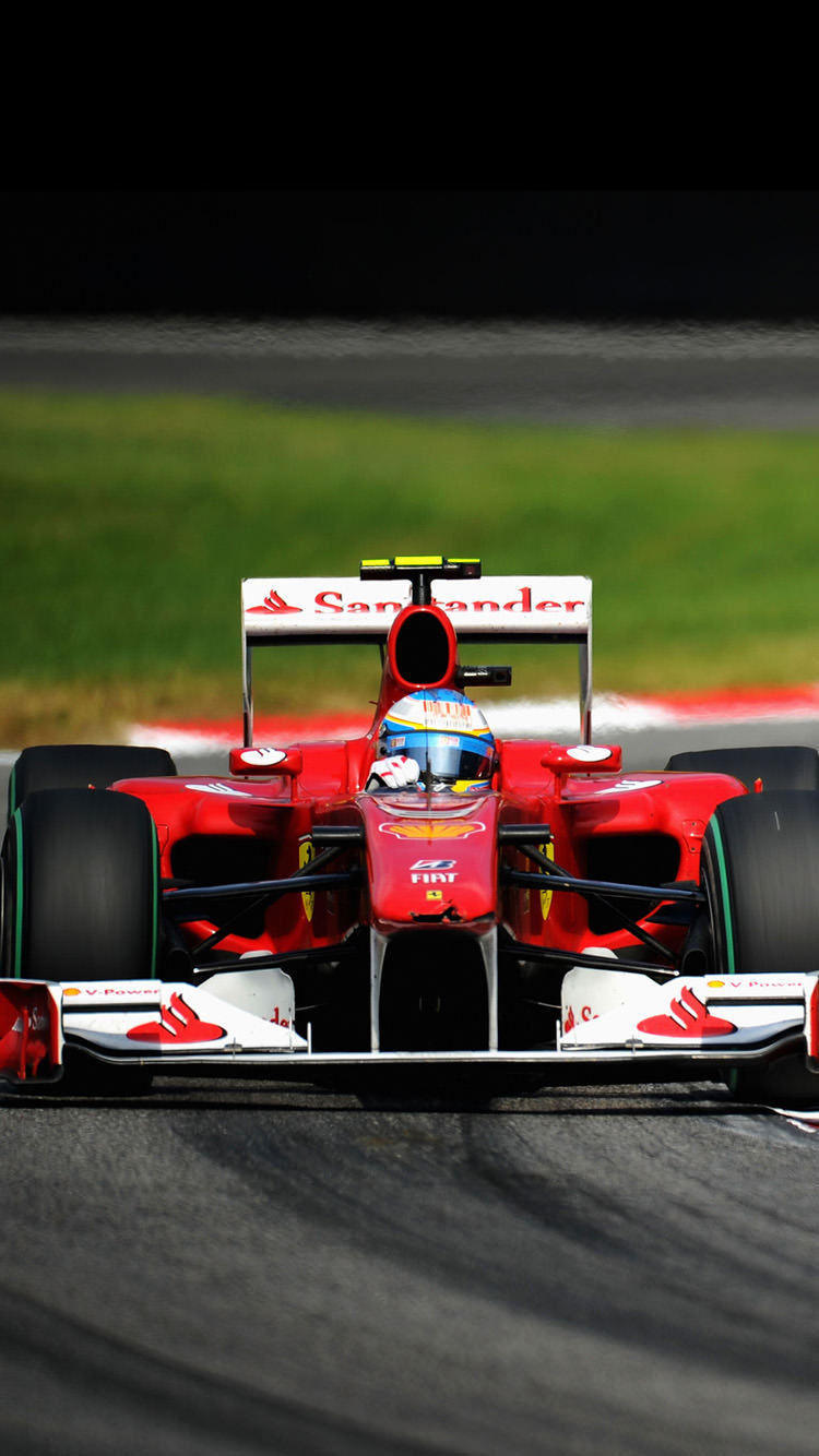 F1のレース iPhone6 壁紙