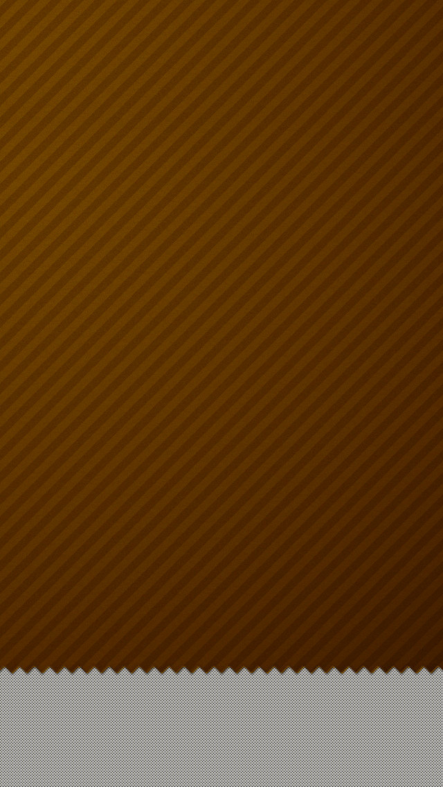 茶色のボーダー iPhone5壁紙