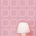 ピンクのガーリーなiPhone5壁紙