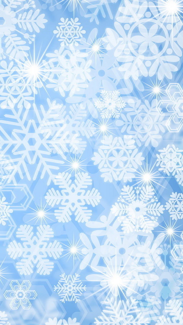 Snow Star iPhone5壁紙