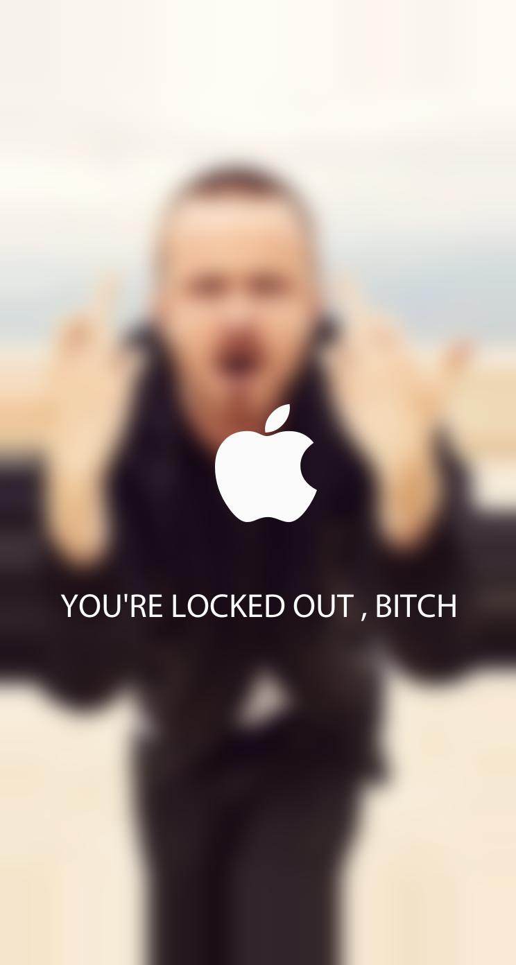 LOCKED OUT iPhone6壁紙