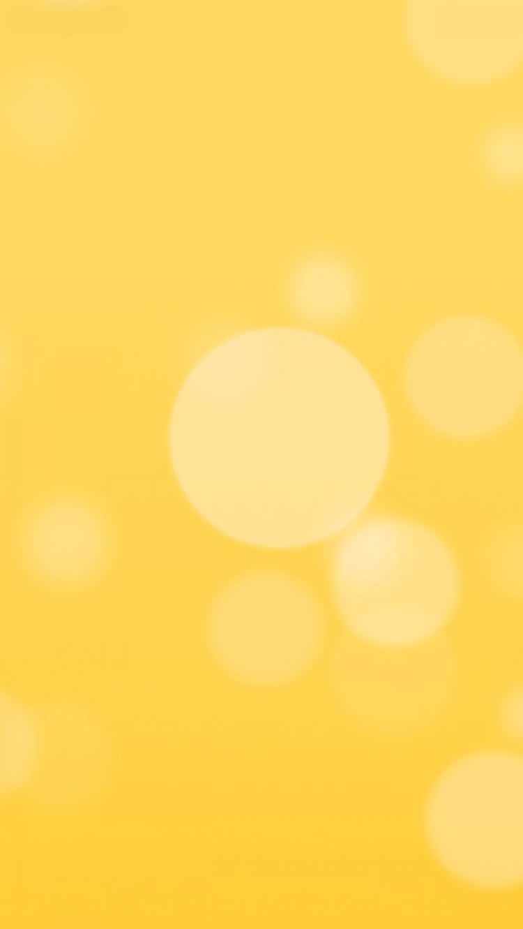 Yellow Circle iPhone6壁紙