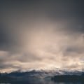 曇天空模様の景色 iPhone6 壁紙