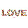 LOVE タイポグラフィ iPhone6壁紙