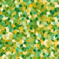 緑のキューブ iPhone6壁紙