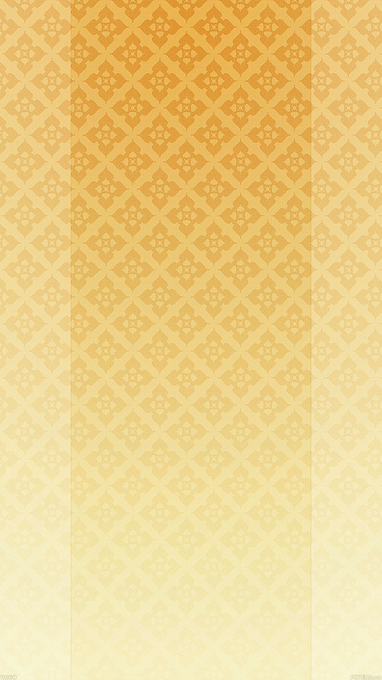 ゴールドの花模様 iPhone6壁紙