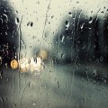 水滴のついたガラス面 Android壁紙