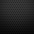 穴の開いた黒のメタリックなiPhone6壁紙