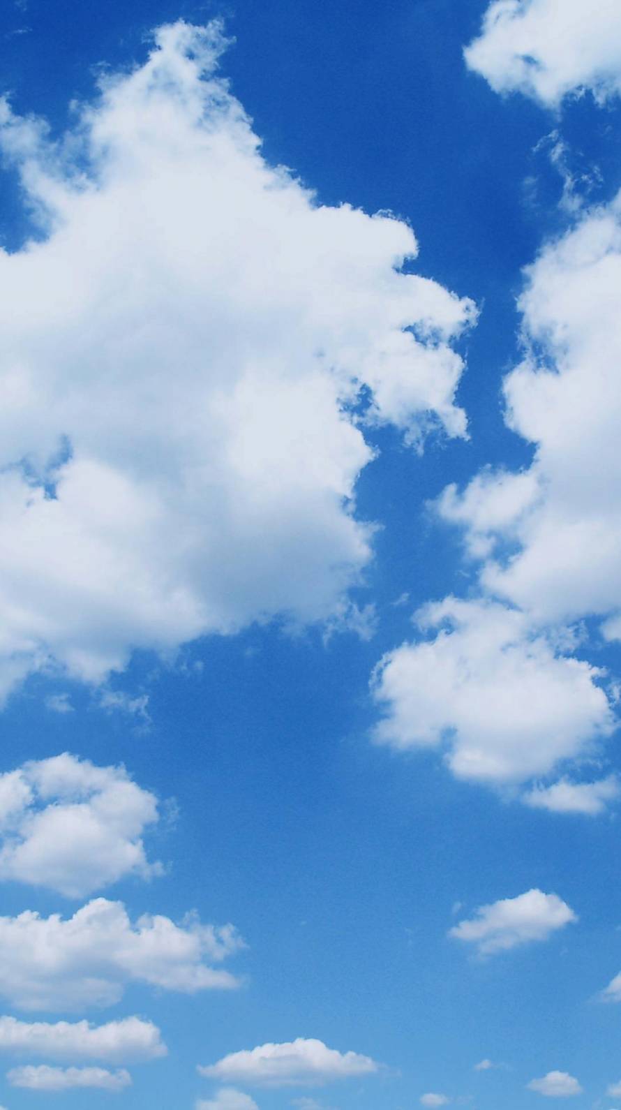 晴天の雲 iPhone6壁紙