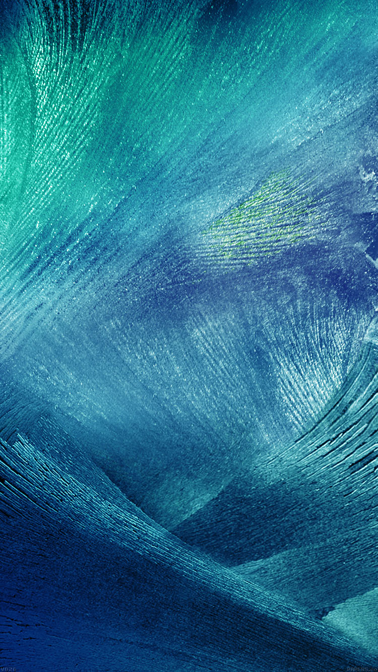 ベタ塗りの青 iPhone6壁紙