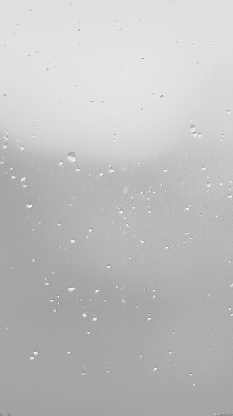 水滴のついたガラス面 iPhone6壁紙