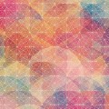 カラフルな楕円の集まり iPhone6壁紙