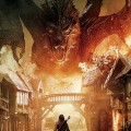 ドラゴンと対峙する戦士 iPhone6壁紙