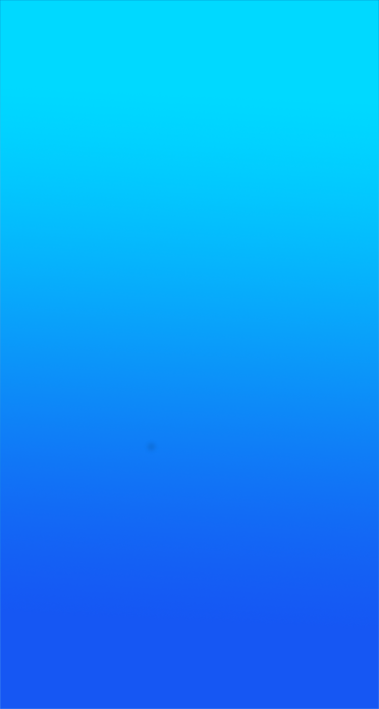 鮮やかな青のグラデーション iPhone6壁紙