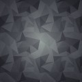 黒のポリゴン Android壁紙(2160x1920)