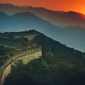 中国 万里の長城 Android壁紙(2160x1920)