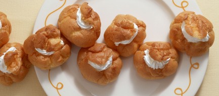 美味しそうなシュークリーム Android壁紙(2160x1920)
