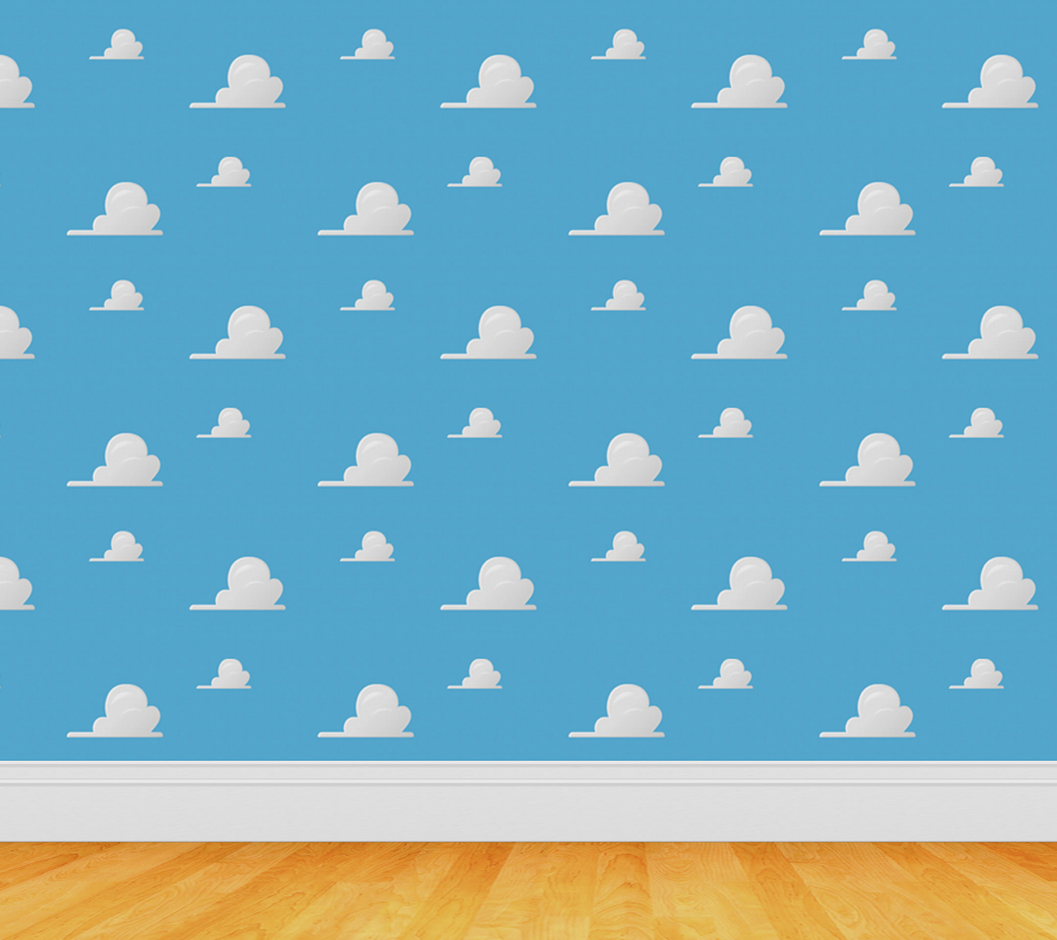 かわいい雲のイラスト Android壁紙