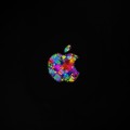 カラフルなリンゴマーク iPhone6壁紙