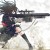 銃を乱射する少女 Android壁紙(2160x1920)