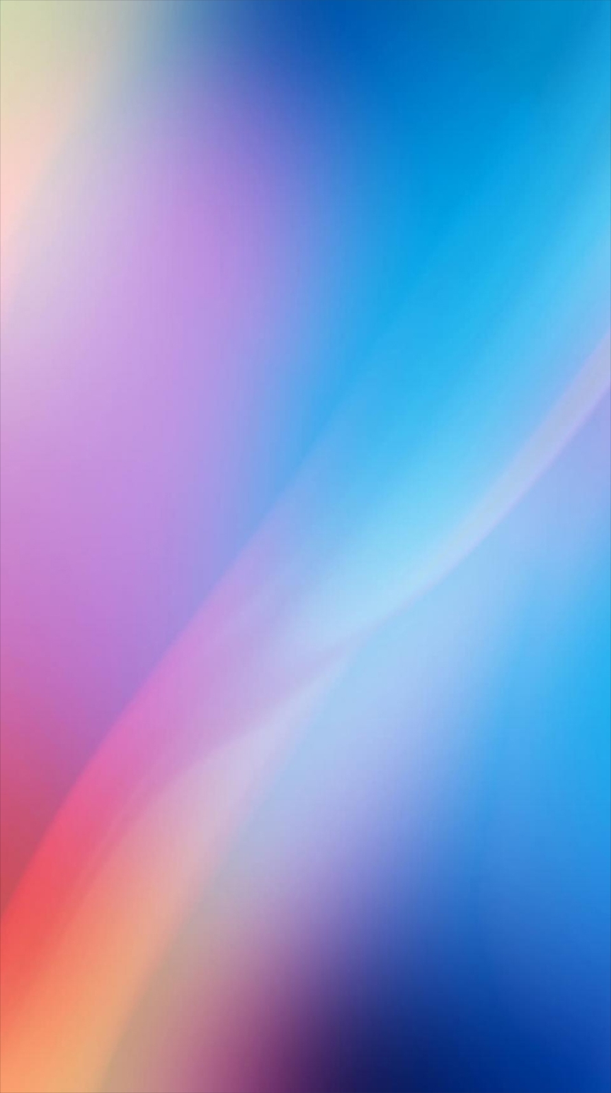 柔らかな虹色のiPhone6壁紙