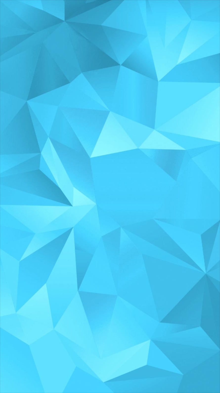 綺麗な青のポリゴン iPhone6壁紙