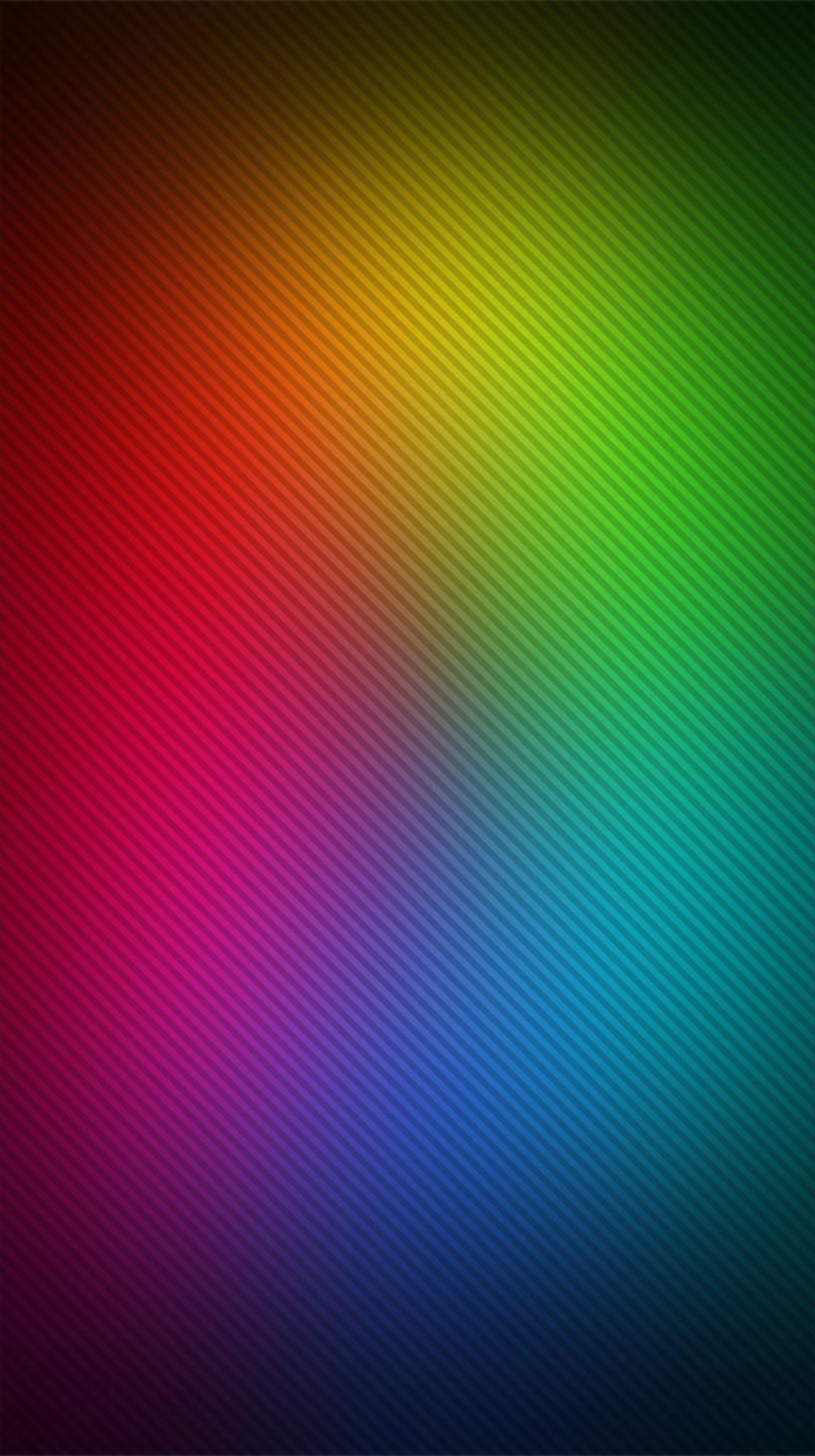 綺麗な虹色の斜線 ボーダー iPhone6壁紙