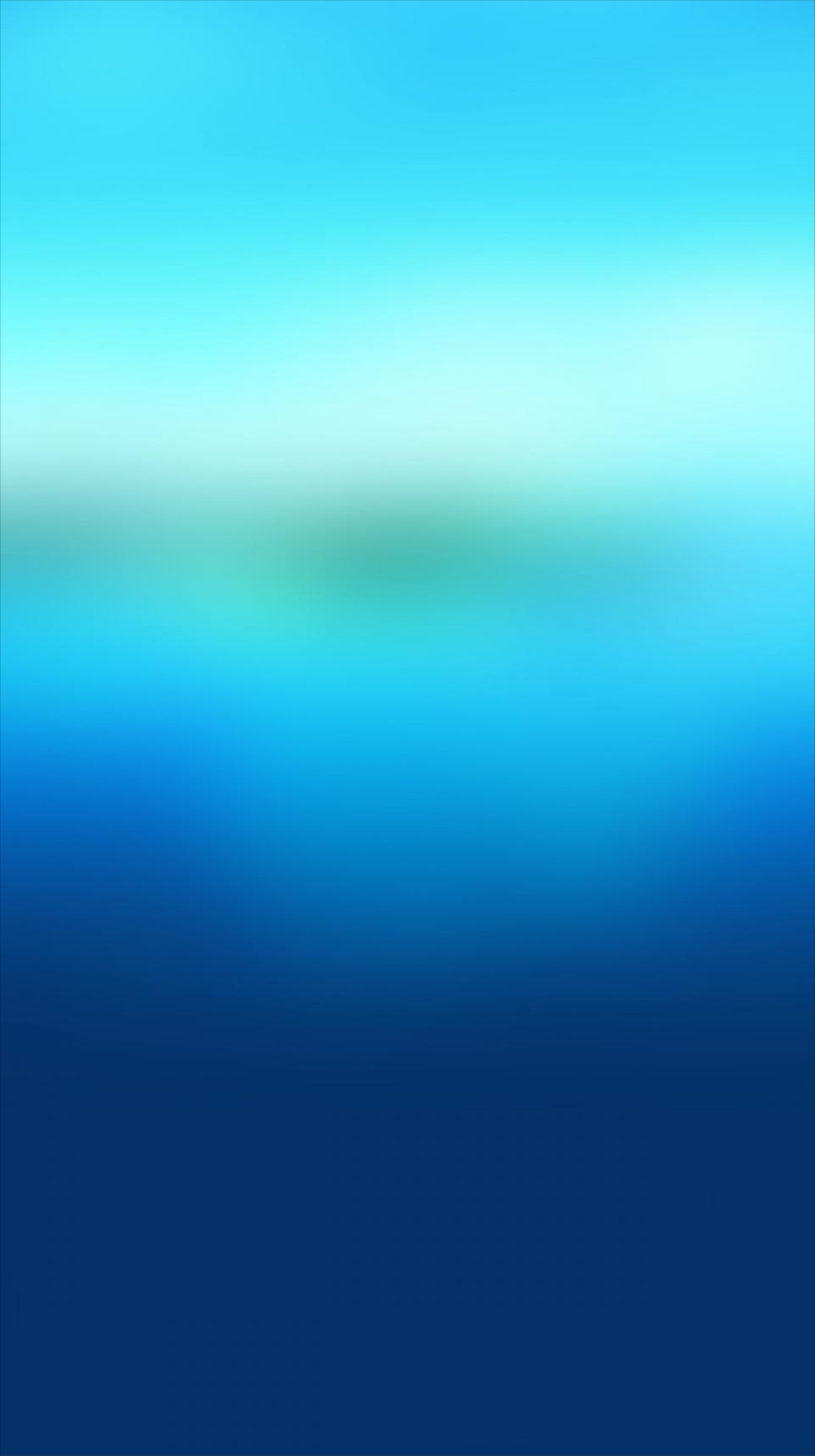 ボヤけた青い景色 iPhone6壁紙