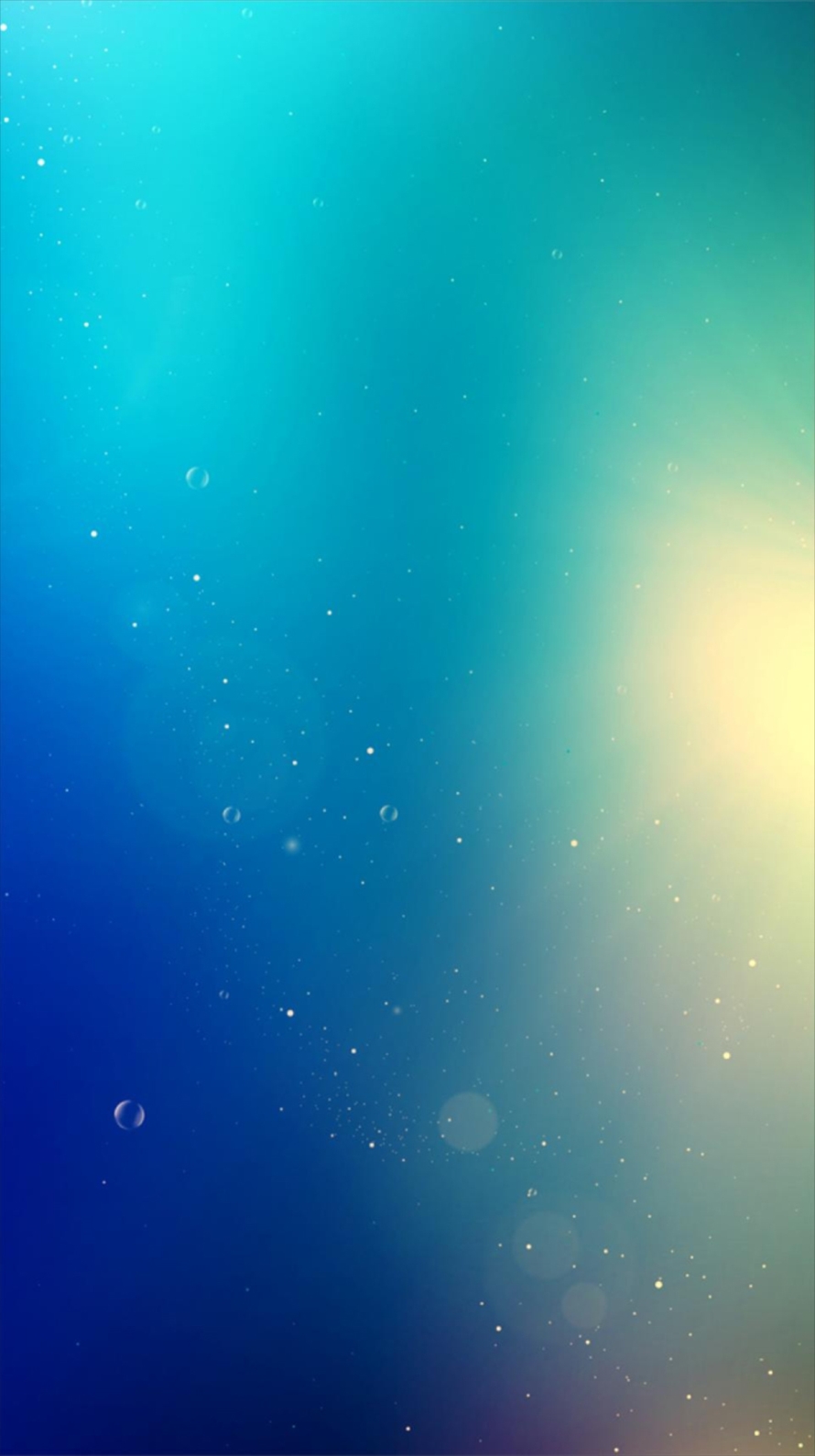 水中 泡 アクア iPhone6壁紙