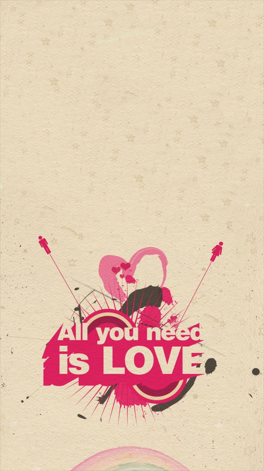 ALl you need is Love iPhone6壁紙