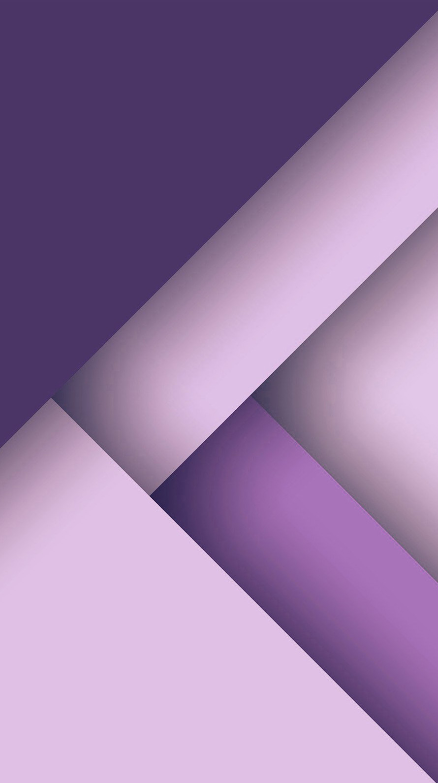 3色の紫のグラデーション iPhone6壁紙
