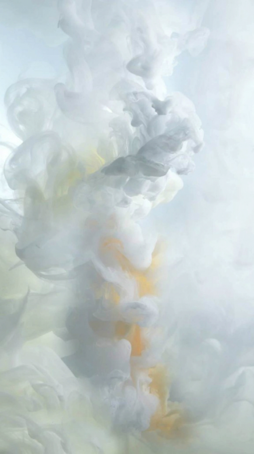 白い煙 iPhone6壁紙