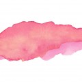 ピンクの水彩 iPhone6壁紙