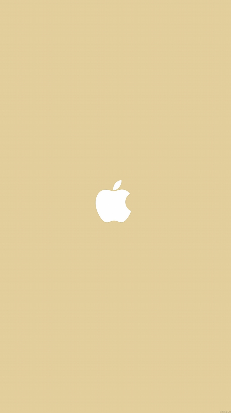 フラット ゴールド iPhone6壁紙
