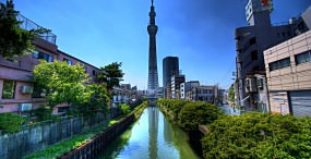 町並みの壁紙#24サムネイル
